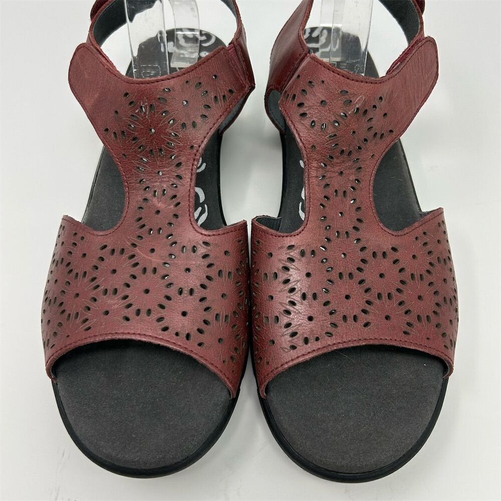 Propet Winnie Red Slingback Sandals Size 11 X2E (Extra Wide) Casual Comfort - Picture 5 of 13